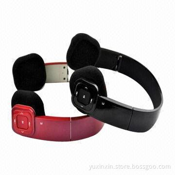 Wireless Bluetooth Headphones, Customized White, Black, Red Colors Available